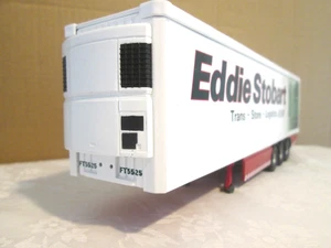 CORGI MODERN TRUCK -1.50 SCALE TRI AXLE SKIRTED FRIDGE TRAILER " EDDIE STOBART " - Picture 1 of 3