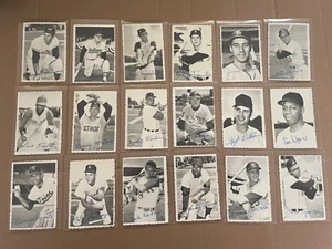 Topps Deckle Edge 1969 SET COMPLETO di 35 carte con variante Clemente, Rose, Mays - Foto 1 di 6