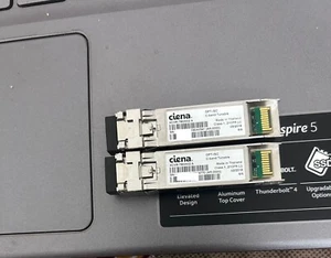 CIENA XCVR-T80W02 A SFP 10G Tunable 1550nm 80km SMF LC OPT-ISC - Picture 1 of 3