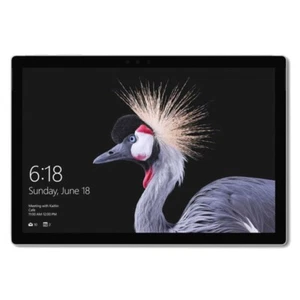 Microsoft Surface Pro 5 - i7 - Silver-8GB Ram 256GB SSD - Wi-Fi - Good Condition - Picture 1 of 4