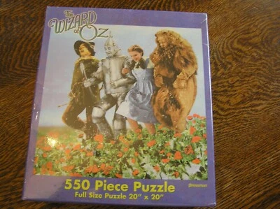 2002 Pressman Toy THE WIZARD OF OZ 550~Piece #4312 Jigsaw Puzzle 20x20"~~NIB!! - Image 1 of 3