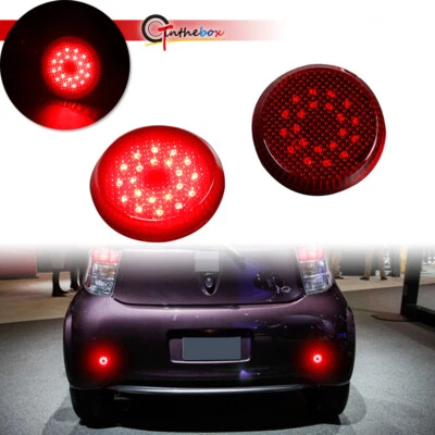 Luz trasera de freno LED reflector de parachoques trasero para Scion iQ xB Toyota Sienna Corolla Foto 1 de 4