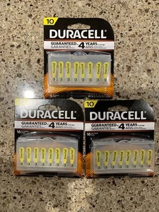 3 Packs Duracell 16 Pack Hearing Aid Batteries 48 Total Size 10 EXP DATE 03/2020 - Picture 1 of 3