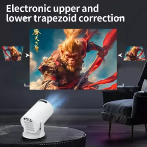 Home Mini Portable Mini Projector Hd Home Wireless Small Mobile Phone Projection - Picture 1 of 18