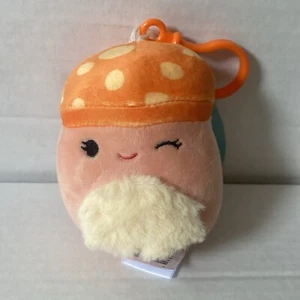 Squishmallows 3.5” Alba Orange Mushroom Plush - Picture 1 of 7