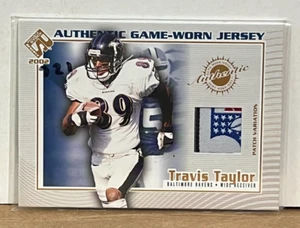 Travis Taylor 2002 Private Stock NFL Logo Tag Patch Variation Master Proof 1/1 - Picture 1 of 3