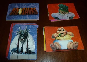 JUEGO DE CARTAS BASE DINOSAURIOS DE 50+5 TV SHOW PRO SET 1992 - Imagen 1 de 2