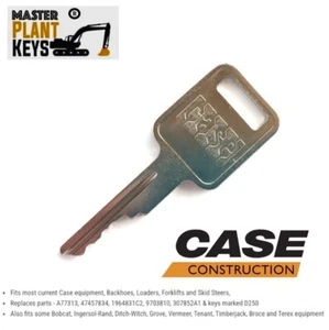 Case Backhoe & Skid Steer Equipment Key fits Tractors & Construction Master Key - Picture 1 of 1