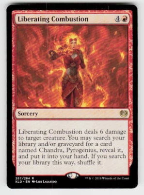 Kaladesh #267 Liberating Combustion - Image 1 of 2