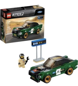 LEGO 1968 FORD MUSTANG FASTBACK 75884 Set New & Sealed Box Speed Champions NIB - Picture 1 of 6