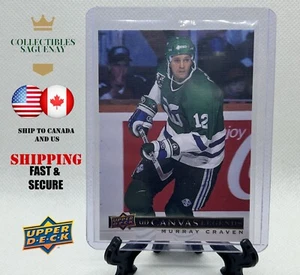 Murray Craven 2020-21 Ud SP Signature UD Lienzo Legends #C-76 - Imagen 1 de 10