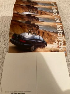 "Vintage" 1990's VW Trek Postcards Brand New!!!! - Picture 1 of 2