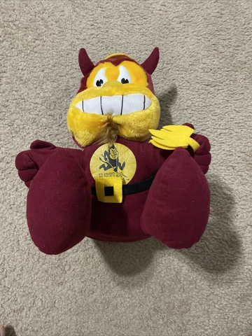Arizona Sun Devils ASU Sparky Plush College Mascot Team Spirit 14" Cover