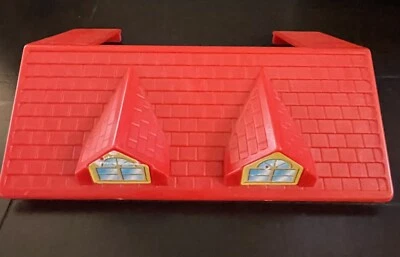 Lincoln Logs 87062851 Red Double Roof Replacement Part - Image 1 of 4
