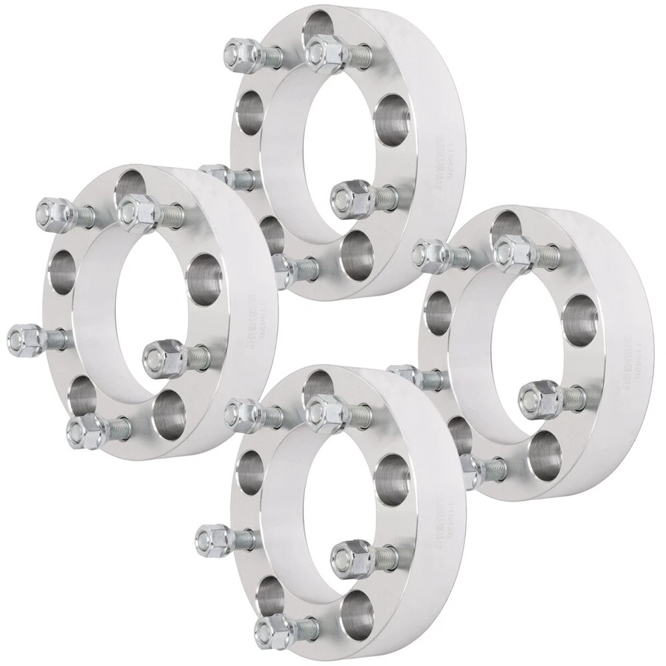 4Pcs 1.5 inch or 38mm Wheel Spacers 5x5.5 1/2"x20 For Dodge Ramcharger 1974-1993 Foto 1 de 4