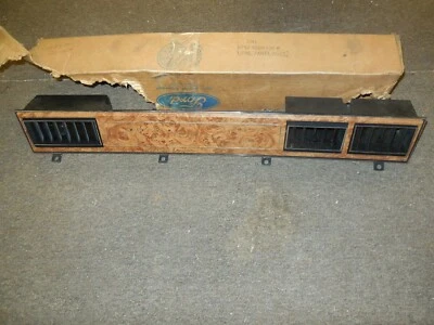 NOS 1977 - 1979 Ford Thunderbird Dash Finish Panel D7SZ-6004338-B - Image 1 of 4