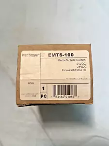 Interruptor de prueba remoto de tapón de vatios EMTS-100 24 VDC para uso con ELCU-100 - Imagen 1 de 3