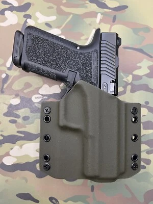 OD Green Kydex Holster for Glock 19 P80 - Image 1 of 4