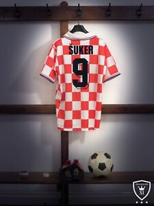 Croatia Home Shirt 1994/96 SUKER #9 (XL)