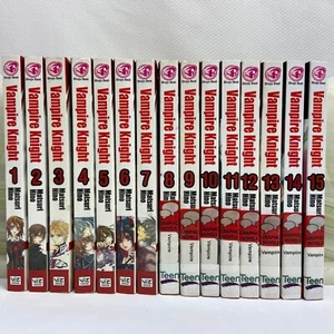 Vampire Knight English Manga Series Volumes 1-15 Vol Matsuri Hino - Picture 1 of 6
