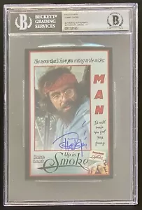 FOTO DE PELÍCULA DE HUMO DE TOMMY CHONG FIRMADA 4X6 BECKETT AUTÉNTICA AUTOMÁTICA 10 - Imagen 1 de 2