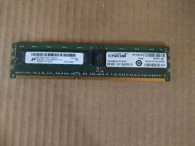 8GB MICRON MT18KSF1G72PZ-1G4D1FE 1RX4 PC3L-10600R DDR3 REG SERVER MEMORY N1-5(7) - Image 1 of 4