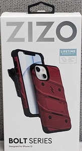 ZIZO BOLT Series Case For  iPhone 13  Red/ Black - Picture 1 of 2