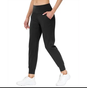Women Solid Sports Pants with Pocket Fashion Jogging - Picture 1 of 5