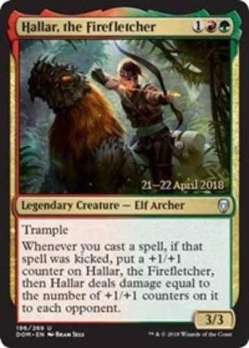 Pre-Release Promos - Hallar, the Firefletcher - Foil - Prerelease Promo - Image 1 of 1