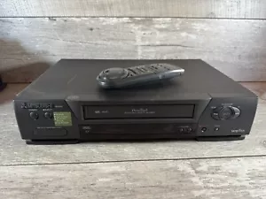 Mitsubishi HS-U530 HiFi VHS VCR Player/Recorder PerfectTape & Remote - TESTED - Picture 1 of 10
