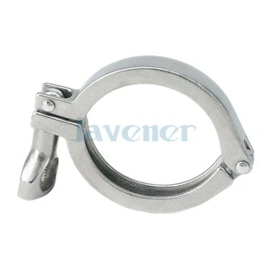 2" Tri Clamp 304 Stainless Steel Sanitary Tri Clover Clamps - Picture 1 of 4