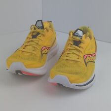 Saucony Womens Kinvara 13 Power Run Yellow Running Shoes Size 9 (S10723-16)
