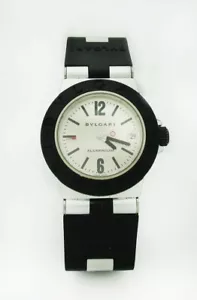 AUTHENTIC BVLGARI ALUMINUM WATCH MODEL L19585 *Made In Switzerland* MSRP$2,950. - Picture 1 of 4