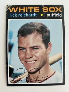 1971 Topps Rick Reichardt #643 (halbhohe Nummer) - Bild 1 von 2