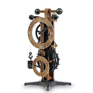 Academy DIY Da Vinci Machines Series Clock Watches Wooden Plastic Model Kit Toy - Picture 1 of 3