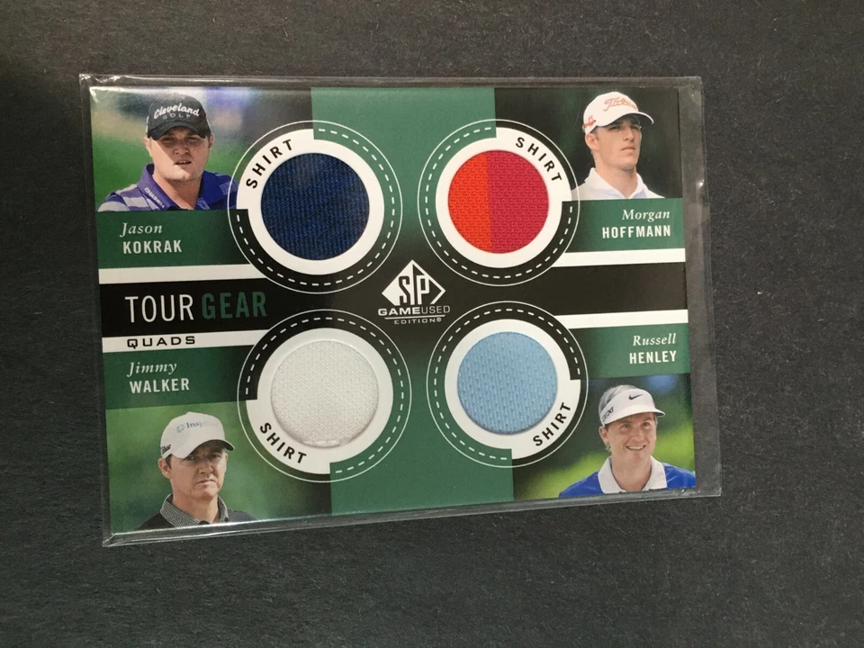 F163,048  2014 SP Game Used Tour Gear Quad KOKRAK/HOFFMAN/WALKER/HENLEY - Image 1 of 1