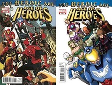 Age of Heroes #1-2 (2010) Limited Series Marvel Comics - 2 Comics
