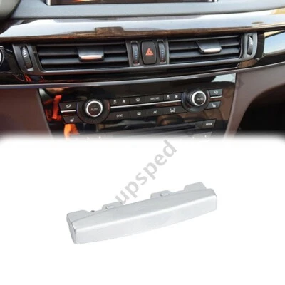 Tira de ajuste de paleta de salida de ventilación de aire acondicionado cromada para BMW X5 X6 F15 F16 F85 F86 X5M X6M Foto 1 de 4