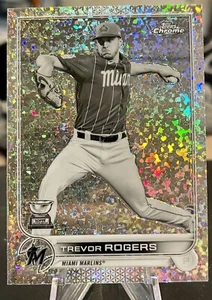 Trevor Rogers 2022 Topps Chrome Black And White Mini Diamond Refractor - Bild 1 von 2