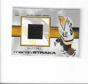 2000-01 Crown Royale Martin Straka Jersey Card #23 #'d 547/581 Penguins - Picture 1 of 1