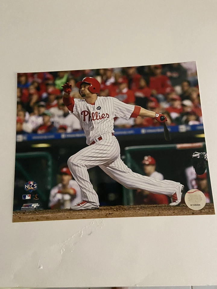 Foto sin firmar con licencia de Shane Victorino Philadelphia Phillies Foto 1 de 1