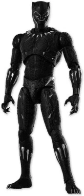 Figura de acción Threezero 1/12 Marvel Studios The Infinity Saga DLX Black Panther Foto 1 de 4