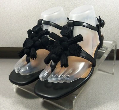 7814995 LILLY TASSEL LSPSA30 WOMENS SHOES BLACK SIZE 7 BY  JOHNSTON & MURPHY - Image 1 of 4