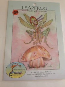 🌟 LeapFrog Fabric Transfer And Tote Pattern Twisted Threads Trish Stuart  (A5 - Picture 1 of 6