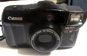 Canon Sure Shot 80 Tele 35mm Film Camera - Picture 1 of 3