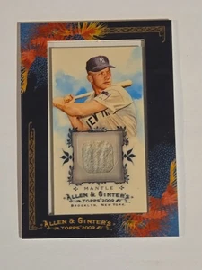 2009 Allen And Ginter Mickey Mantle Relic Game Used Pants - Picture 1 of 2