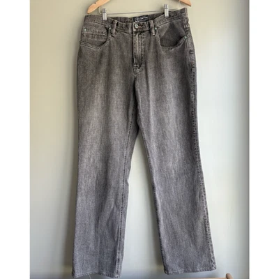 NAT NAST Luxury Originals Black Wash Straight Leg Denim Jeans Sz 36 inseam 32/34 - Image 1 of 4