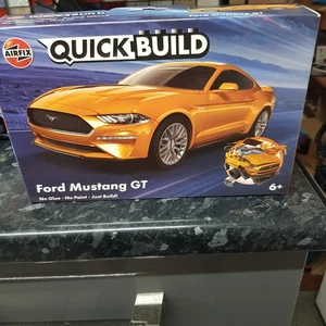 Airfix Quickbuild J6036 Ford Mustang GT NIB No Paint, No Glue, Just Build! - Picture 1 of 6