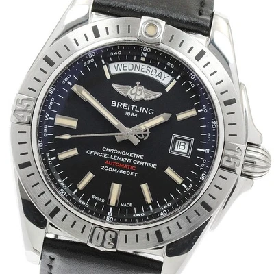 Reloj automático para hombre Breitling Galactic 44 A45320 día fecha esfera negra_920841 Foto 1 de 4
