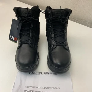12394 5.11 ATAC 2.0 6” SIDE ZIP BOOT MENS - SIZE 8.5 BLACK - Picture 1 of 5
